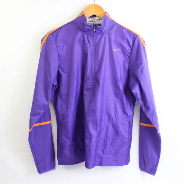 Nike Golf Men's M Purple Lightweight 1/4 Zip Long Sleeve Pullover Jacket