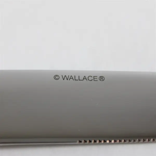 Set of 3 Wallace Silversmiths Continental Bead Stainless Steel Solid Knives