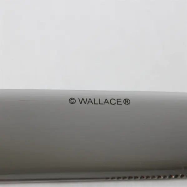 Set of 4 Wallace Silversmiths Continental Bead Stainless New French Solid Knives