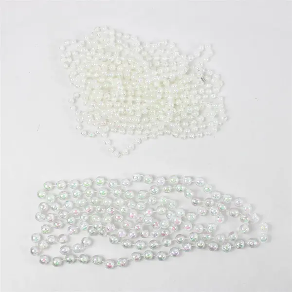 Wilton Iridescent Beaded Garland 24ft Holiday Decor Reflective