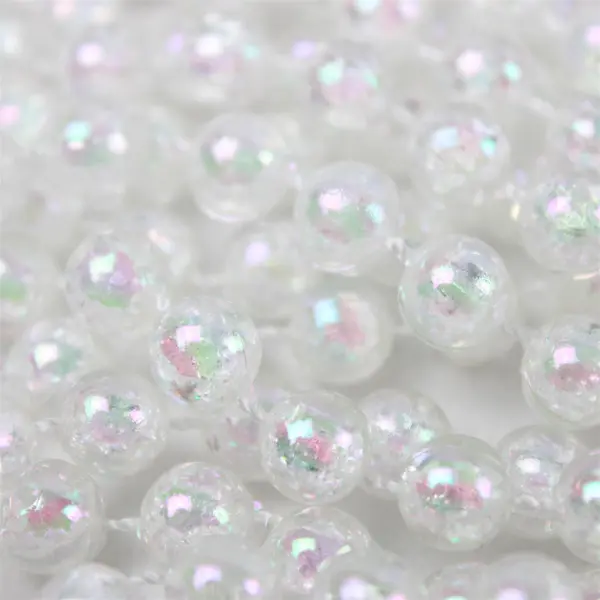 Wilton Iridescent Beaded Garland 24ft Holiday Decor Reflective