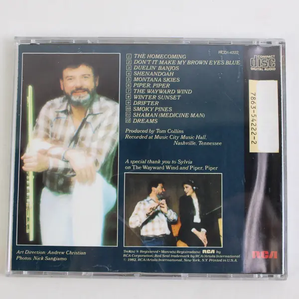 The Wayward Wind  CD by James Galway 1982 RCD1 -4222 