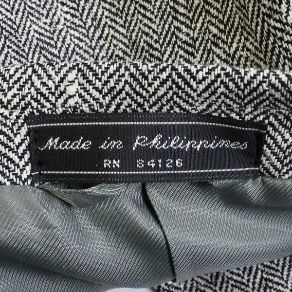 Stanley Blacker Men's 54R Gray Herringbone Silk Blend Suit Jacket