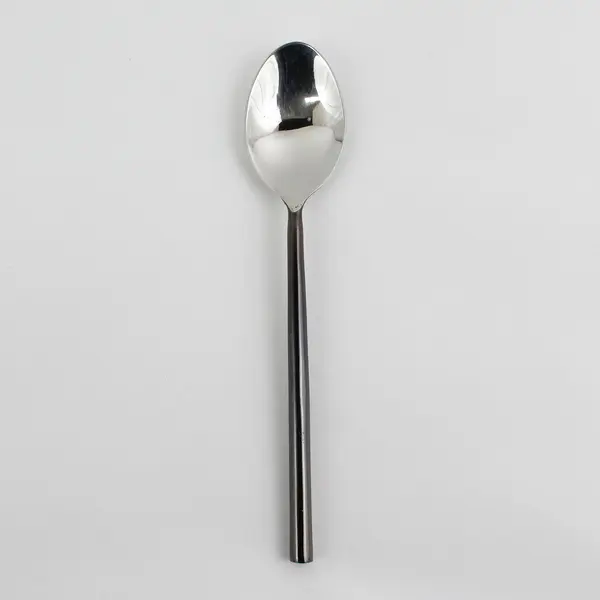 Pottery Barn Flatware Noir Pattern Teaspoon Stainless Oxidized Rare HTF 7.25"