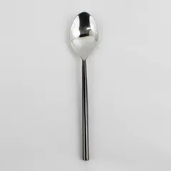 Pottery Barn Flatware Noir Pattern Teaspoon Stainless Oxidized Rare HTF 7.25"