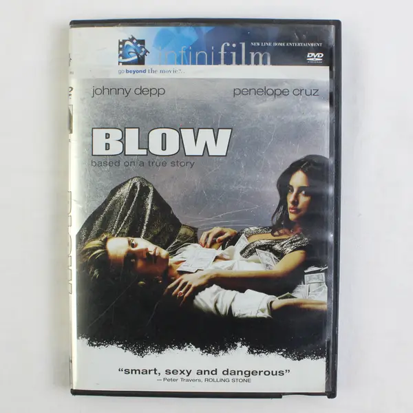 Blow DVD, 2001 Johnny Depp Penelope Cruz