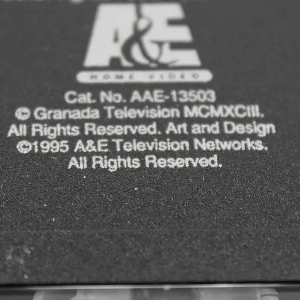 Cracker Mysteries 3 VHS Box Set 1993 A&E Home Video Vol 1 - 3 Robbie Coltrane