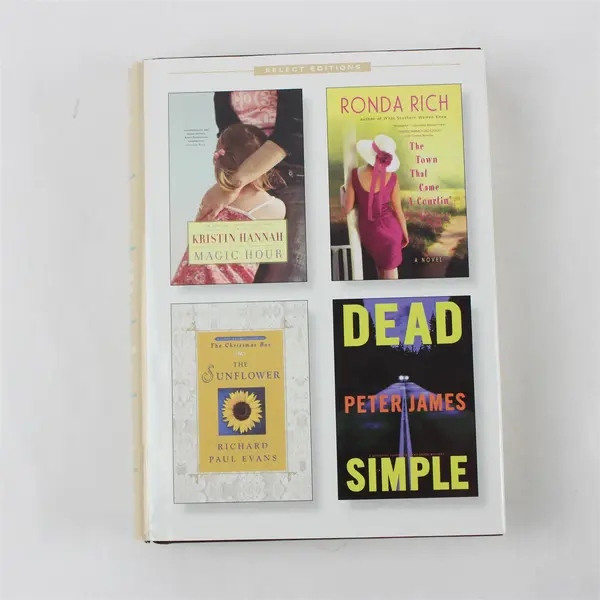 Reader's Digest Select Editions Hardcover 4 Novels Hannah Evans James
