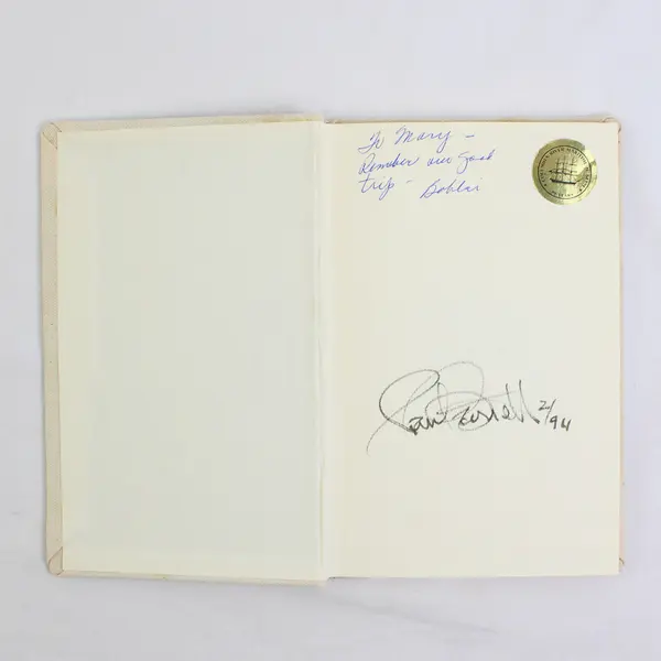Sea Stories: Of Dolphins and Dead Sailors by John Paul Barrett (1988, HC) Signed