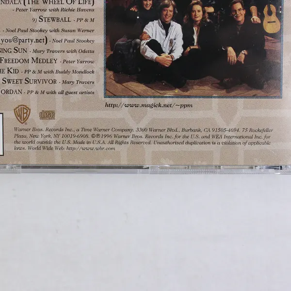 Lifelines by Peter, Paul & Mary (& Guests) CD 1996, D115728 