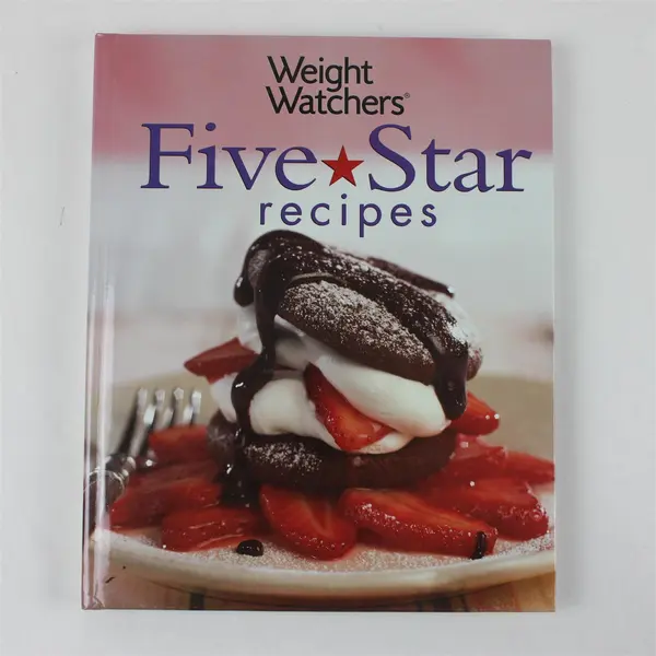 Weight Watchers Five Star Recipes Hardcover Cookbook