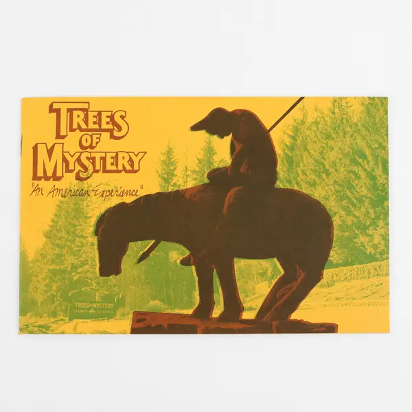 Vintage Trees Of Mystery Souvenir Booklet Klamath California Redwoods