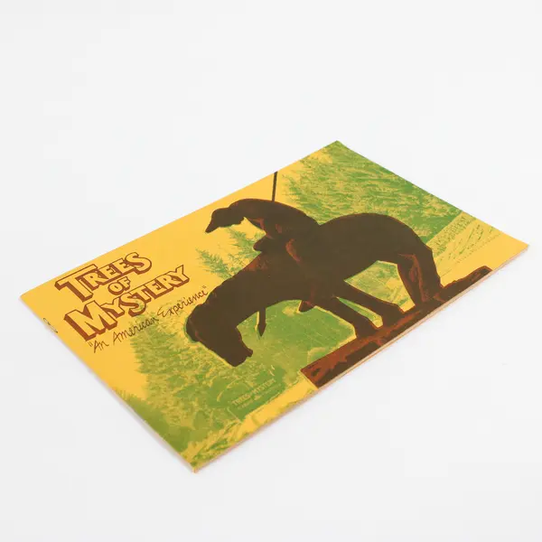 Vintage Trees Of Mystery Souvenir Booklet Klamath California Redwoods