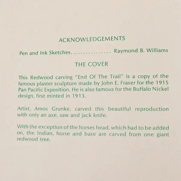 Vintage Trees Of Mystery Souvenir Booklet Klamath California Redwoods