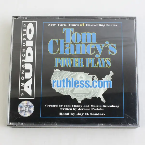 Tom Clancy's Power Plays Ruthless 3 Audio CD Set, Read by Jay O. Sanders, 1998