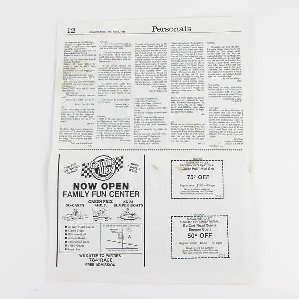 Blaine High School Newspaper June 3 1988 Blaine Minnesota Senior Issue