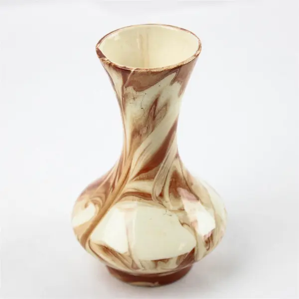 Handcrafted Alaskan Native Ceramic Bud Vase Made in Alaska Rustic Pottery