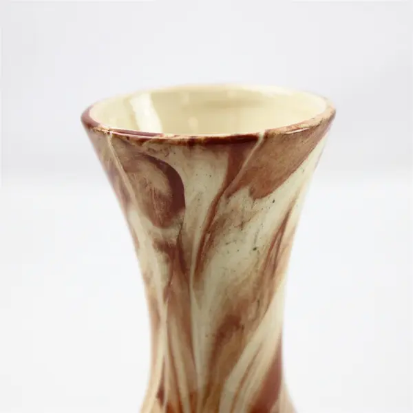 Handcrafted Alaskan Native Ceramic Bud Vase Made in Alaska Rustic Pottery