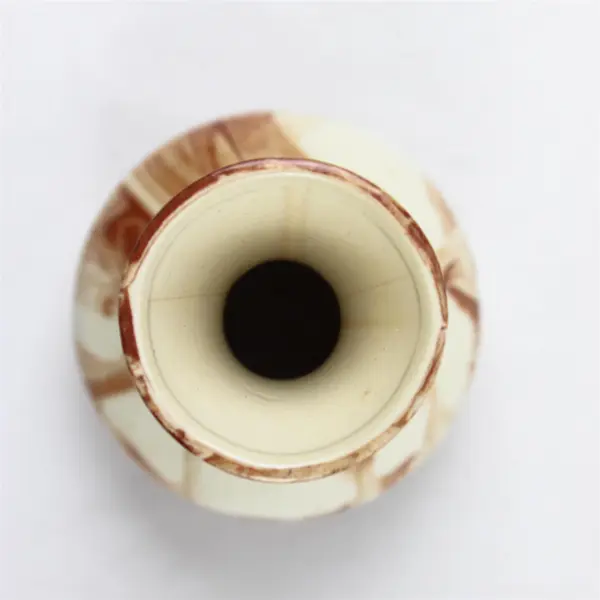 Handcrafted Alaskan Native Ceramic Bud Vase Made in Alaska Rustic Pottery