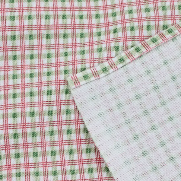 Unbranded Pink, Green and White Checked Plaid Print - 1yd - 39"Wx44"L
