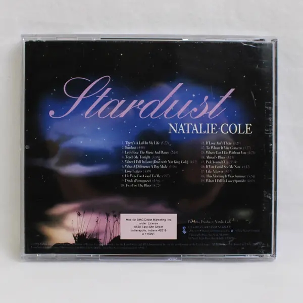 Stardust CD, Natalie Cole 1996