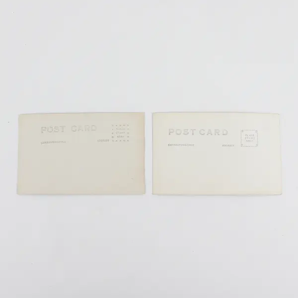 Lot Of 2 Columbia River Highway Oregon RPPC Postcards Vista House Bishops Cap