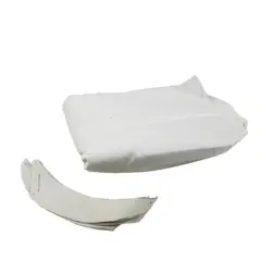 Lot of White Fabric & Collar Patterns Sewing Crafts