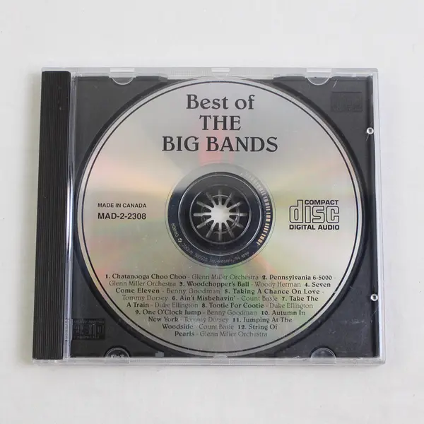 Best of the Big Bands CD by Various, 1994  #MAD-2-2308 