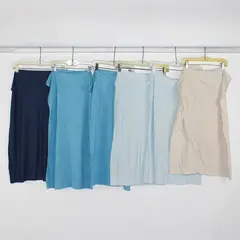 Lot of 6 Standard Sized Jersey Pillow Cases Multiple Colors