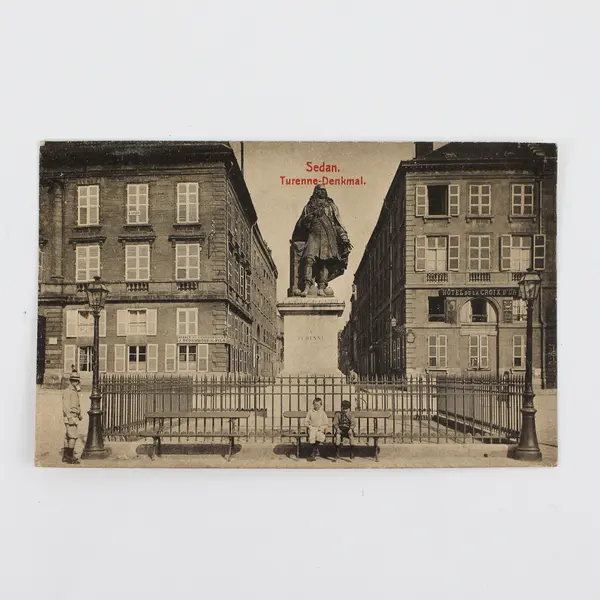 Sedan Turenne Denkmal France Litho Postcard Hermann Poy 1910s