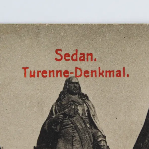 Sedan Turenne Denkmal France Litho Postcard Hermann Poy 1910s