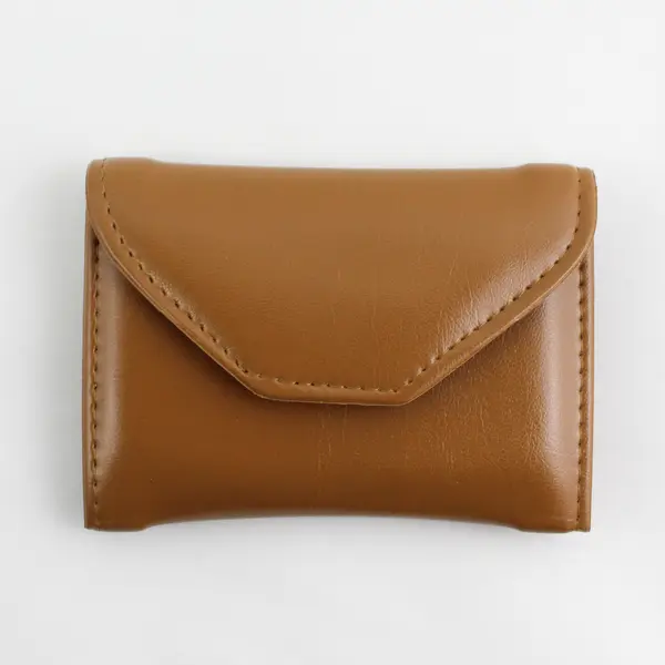 Lady Elegance Credit Card Organizer Wallet Calculator Tan New Opened Box