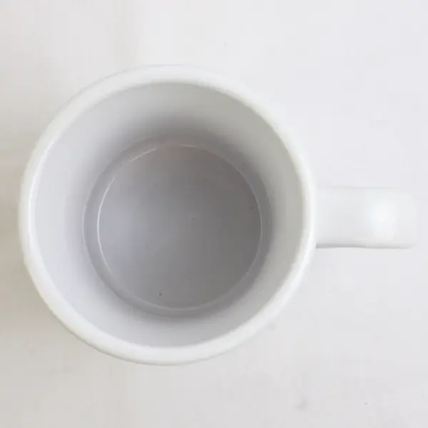 Unbranded White "This Meeting Is BS" Ceramic Coffee/Tea Mug With Handle 4.75"