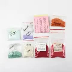 Assorted Craft & Jewelry Beads Mixed Colors  (Incising)