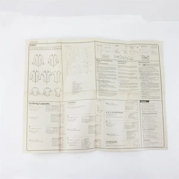 Lot of 2 New Look Sewing Patterns 6013A (4-16) & 6407A (10-22)