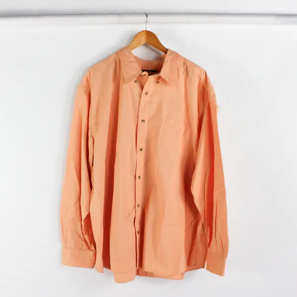 Lot of 4 Vtg Eddie Bauer Men's 3XL 100% Cotton Button-Up Shirts Stained/Upcycle 