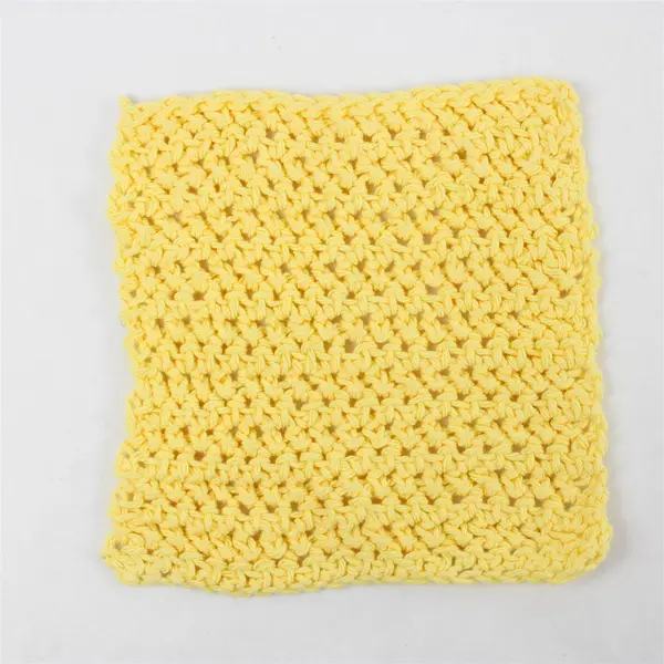 Lot of 3 Handmade Crocheted Trivet & Baked Potato Scrubber Kitchen