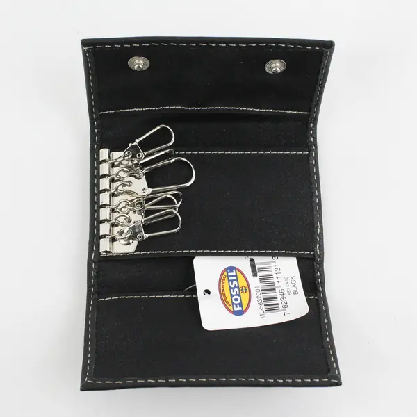 Fossil Genuine Leather Key Case New in Box