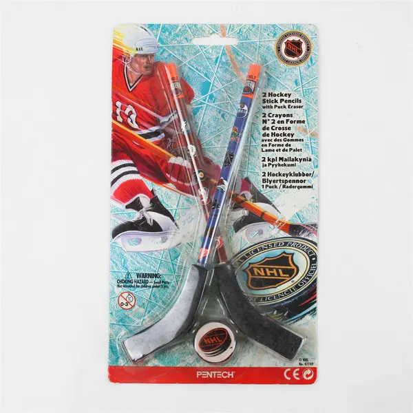 1998 Pentech NHL New York Islanders Alberta Oilers Collectible Hockey Pencils