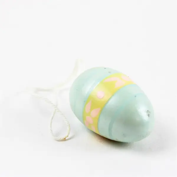 Set of 24 Pastel Easter Egg Ornaments Lightweight Holiday Decor