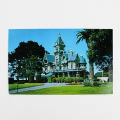 Vintage Carson Mansion Eureka Large Color Postcard 1981 Unposted