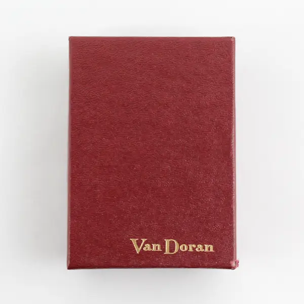 Vintage Van Doran Gold Tone Filigree w/Genuine Opal Necklace 18" Chain