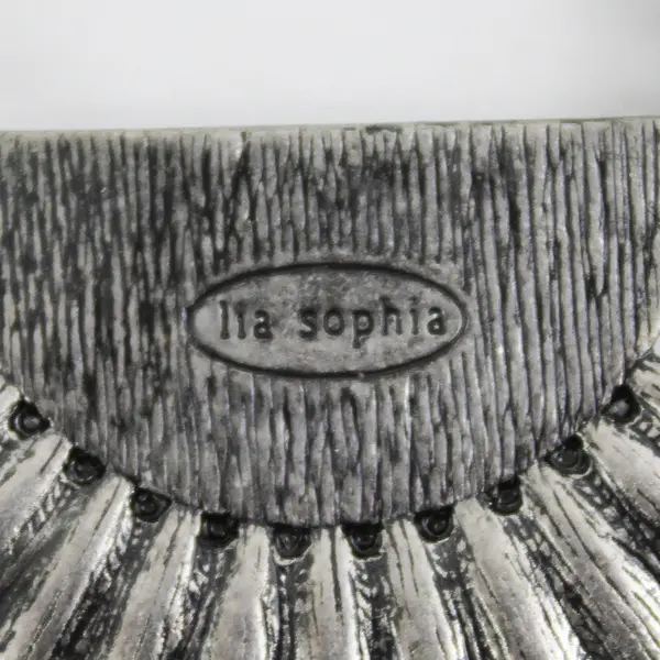 Vintage Lia Sophia GLACIAL Necklace, 16-19", Pastel Green & Turquoise