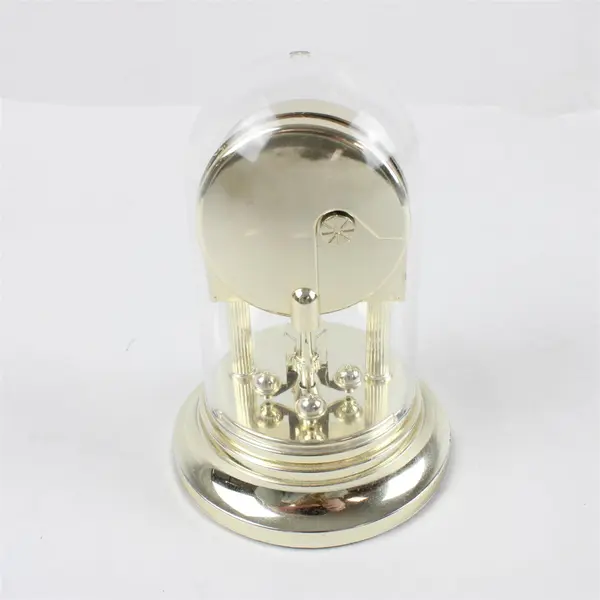 Embassy Quartz Anniversary Mantel Clock 5in AA Battery Missing Cover