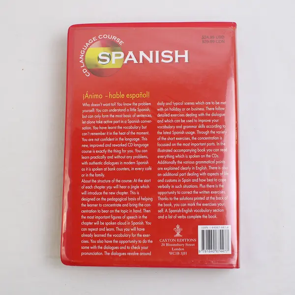 Spanish: CD Language Course (Book, 4 CDs,  Caxton Publishing, 2003)