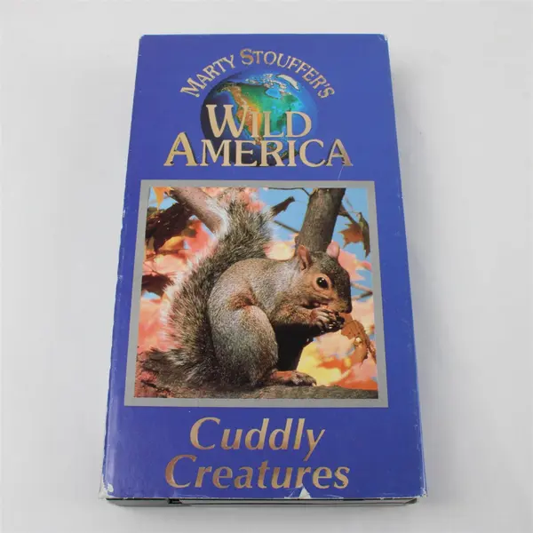 Marty Stouffer's Wild America Cuddly Creatures 1995 VHS Tape - Wildlife