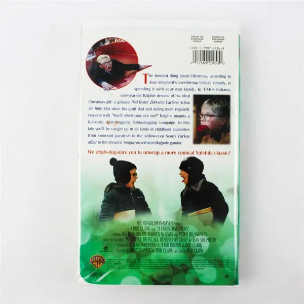 A Christmas Story VHS Tape Original Collectible Movie Untested