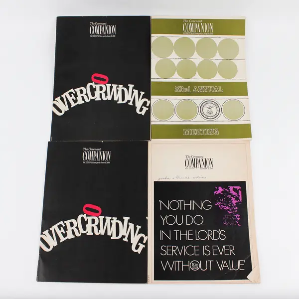 Lot Of 4 The Covenant Companion Magazines June July Sept 1970 Evangelical 