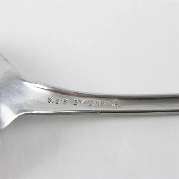 Set of 3 Oneida Celebrity Stainless Place Oval Soup Spoons 