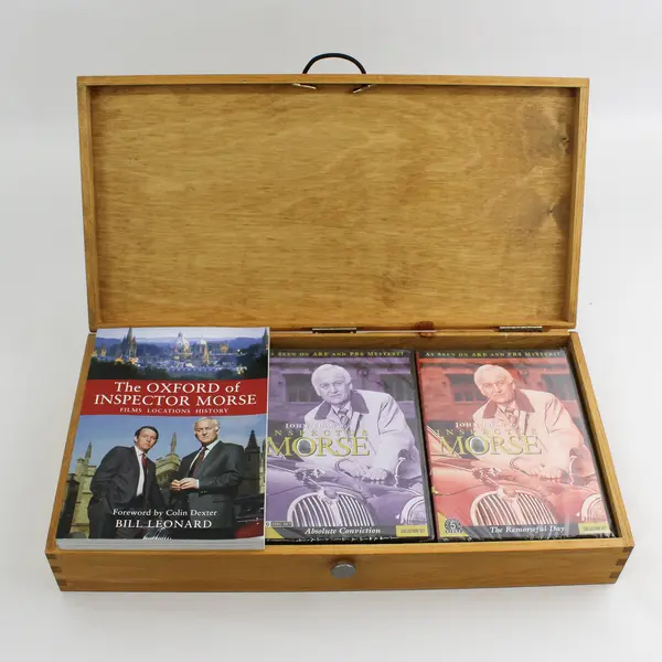 Inspector Morse Collection Set (35 DVDs, Film Locations History Book, 2005)
